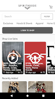 SpiritHoods LIVE Sales screenshot 1