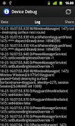 Device Debug captura de pantalla 1