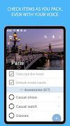 SmartPack - packing lists скриншот 5