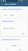 برنامه‌نما Rover Controller عکس از صفحه