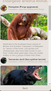 Endangered animals by Omar 스크린샷 1