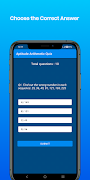 Arithmetic Aptitude Quiz স্ক্রিনশট 1