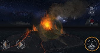 Poster Volcano Fire Fury