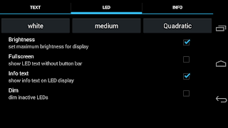 برنامه‌نما LED Ticker عکس از صفحه