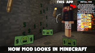 Money Mod Minecraft скриншот 1