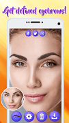 Eyebrows Shaping Photo Editor - Makeup Camera screenshot 4
