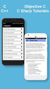 C C++ Objective C and C Sharp Tutorials Screenshot 7
