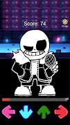 FNF SANS Mod Test скриншот 4