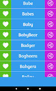 5 Schermata Pet Names