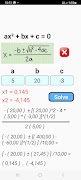 Quadratic Equation Solver スクリーンショット 3