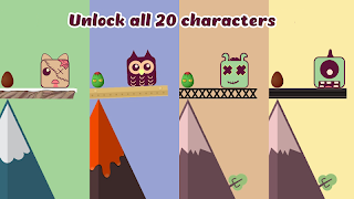 Flat Fall - egg helper screenshot 1