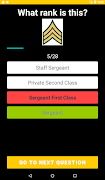 Army Ranks Test screenshot 4