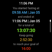 Intermittent Fasting - Wear OS ảnh chụp màn hình 7