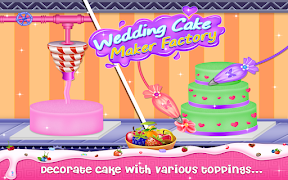 Wedding Cake Maker Factory Ekran Görüntüsü 2