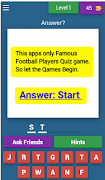 Football Player Quiz & Trivia 海报
