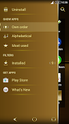 Gold Plated Theme for Xperia ภาพหน้าจอ 6