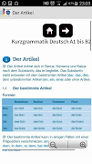 Kurzgrammatik Deutsch 스크린샷 4