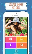 Collage Maker Pic Grid plakat