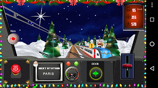 Christmas Train Simulator 2021 ảnh chụp màn hình 1