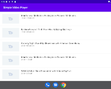 Simple Video Player syot layar 2