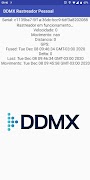 1 Schermata DDMX Rastreador Pessoal
