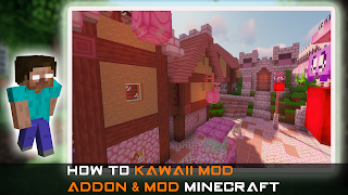 Kawaii World Cute Mod Addon الملصق