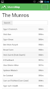 Munro Map capture d'écran 3