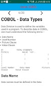 COBOL Tutorial screenshot 4