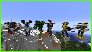 Mech Mod Minecraft PE syot layar 3