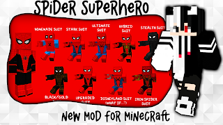 Mod Spider Superhero تصوير الشاشة 2