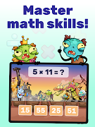 Math games: Zombie Invasion 截圖 4