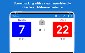 7 Schermata Simple Volleyball Scoreboard