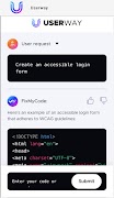 Userway: Coding Companion screenshot 1