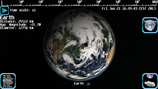 Asteroid Watch Lite स्क्रीनशॉट 4