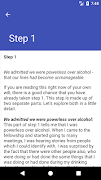 برنامه‌نما 12 Step Guide Narcotics Addict عکس از صفحه