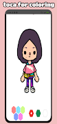 tocca coloring Ekran Görüntüsü 4