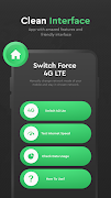 5 Schermata Switcher 4G solo LTE