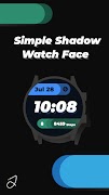 Simple Shadow Watch Face screenshot 1