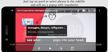 LSubs-learn language by video captura de pantalla 2