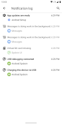 Notification Log Shortcut Cartaz