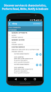 BLE Scanner (Connect & Notify) captura de pantalla 4