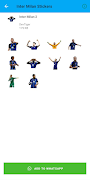 Inter Milan Stickers اسکرین شاٹ 5
