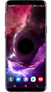 Black Hole 3D Live Wallpaper الملصق