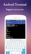 Terminal, Shell for Android plakat