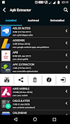 Apk Extractor capture d'écran 1