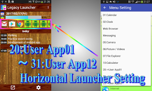Legacy Launcher / start menu ภาพหน้าจอ 4