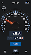 Speed Tracker. GPS Speedometer poster