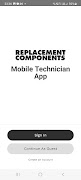 1 Schermata RC Mobile Technician