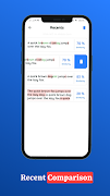 Compare Text: Text difference تصوير الشاشة 3