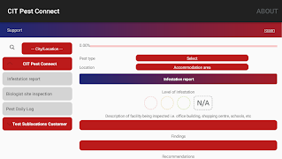 برنامه‌نما CITPestConnect عکس از صفحه